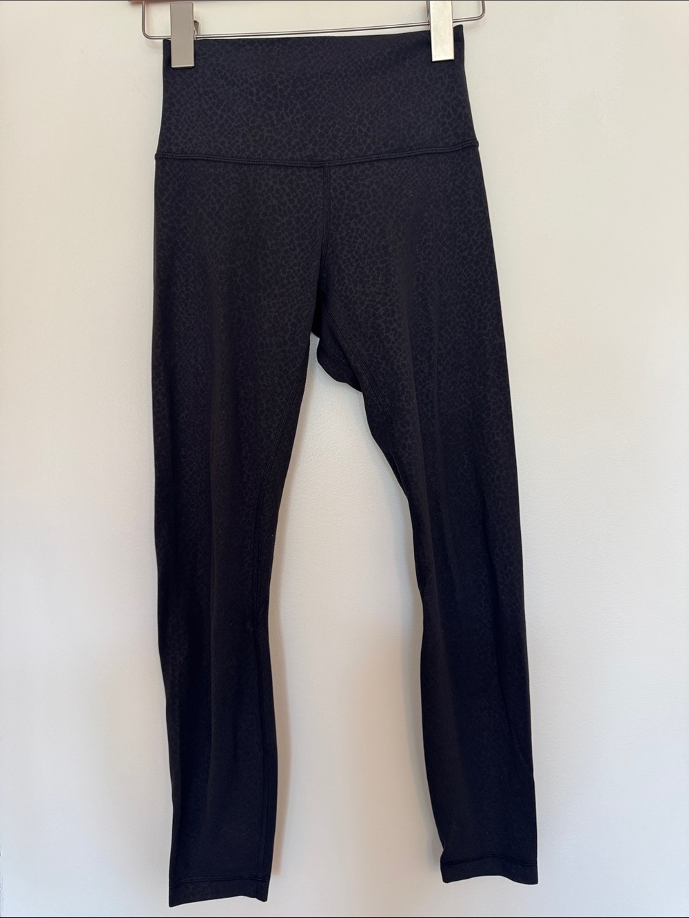lululemon athletica Black printed High-Rise Align Leggings- 25” inseam